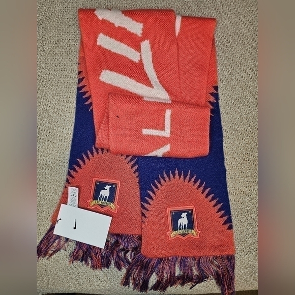 Nike Other - NWT Nike A.F.C. Richmond Ted Lasso Scarf Football Is Life Swoosh Blue Red Logo